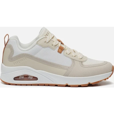 Afbeelding van Skechers Unolayover Sneakers laag, Heren, Maat: 43, Beige Kunststof/ textiel