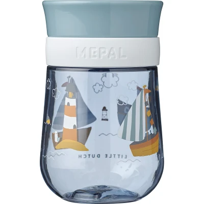 Afbeelding van Oefenbeker Mepal Mio 360 300ml sailors bay BPa vrij Lekvrij