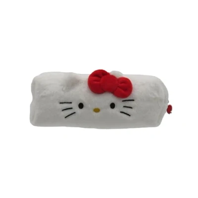 Afbeelding van CyP Brands Hello Kitty Sanrio pluche etui, wit, officieel product, Wit., etui