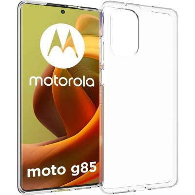 Afbeelding van Accezz Hoesje Geschikt voor Motorola Moto G85 Siliconen Clear Backcover Transparant