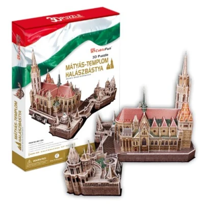 Afbeelding van CubicFun 3D puzzel &quot;Kerk van Matthias Boedapest&quot;