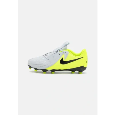 Afbeelding van Nike Performance Phantom GX II Academy Unisex Voetbalschoenen met kunststof noppen, Maat: 36.5, Metallic silver/black/volt Schoenen