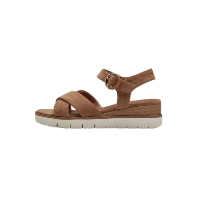 Afbeelding van Tamaris Core Dames Sandalen CAMEL Maat 41