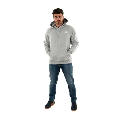Afbeelding van The North Face Simple DOME Hoodie Hoodie, Heren, Maat: Small, Light grey heather