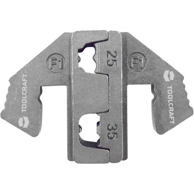 Afbeelding van TOOLCRAFT PLE 0F1 Krimp onderdelen Adereindhulzen Krimpbereik: 25 tot 35 mm² Geschikt voor merk: PZ 500