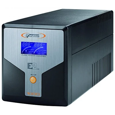 Afbeelding van Randapparaten: UPS: INFOSEC SINE WAVE OUTPUT 1000VA UPS ONLINE USB PORT