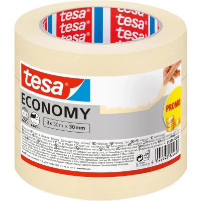 Afbeelding van Afplaktape Tesa 55338 basic promo 30mmx50m 2+1