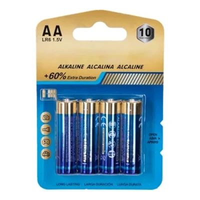 Afbeelding van 4 x alkaline batterijen LR6 (AA) 1,5 V