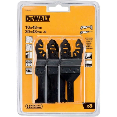 Afbeelding van DeWalt Accessoires DT20713 Zaagbladenset voor Multitool 3 delig
