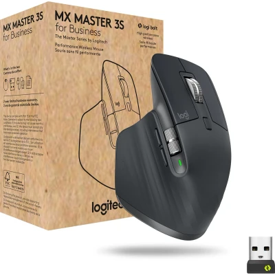 Afbeelding van Optical Wireless Mouse Logitech MX Master 3S Grey