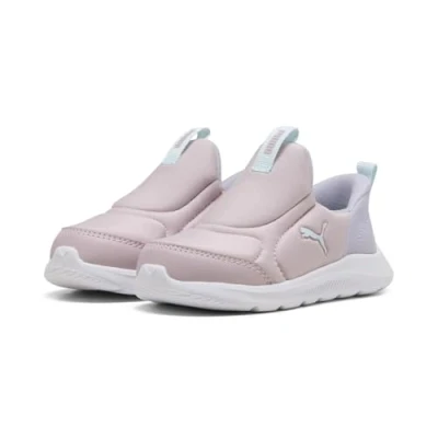Afbeelding van PUMA Fun Racer 2 Sliptech Inf Sneakers, uniseks, baby, Paars Mist Sea Glass Lilac Crush, 21 EU
