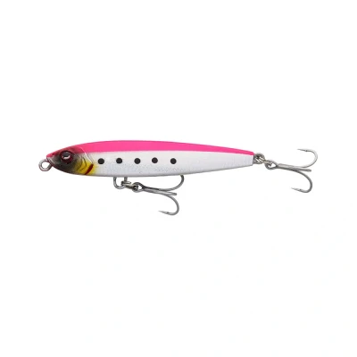 Afbeelding van Savage Gear Jig Pencil Micro Z S Holo Pink Glow 5,6cm (15g) Zeeviskunstaas
