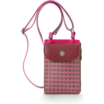 Afbeelding van Pip Studio Pippa Telefoontas Roze Clover Waterafstotend