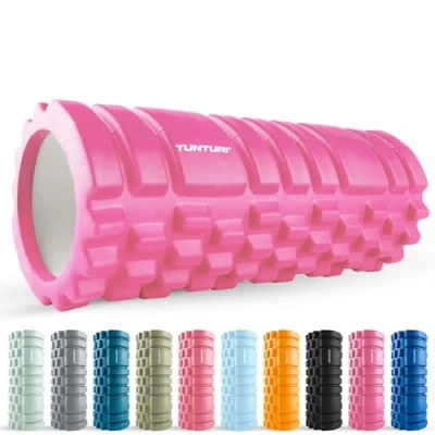 Afbeelding van Tunturi Yoga Grid Foam Roller 33cm Pink