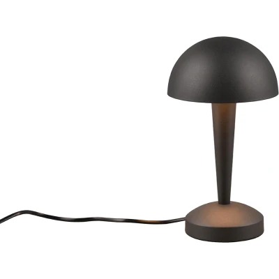 Afbeelding van REALITY CANARIA Tafellamp Zwart goud incl. 1x E14 40W