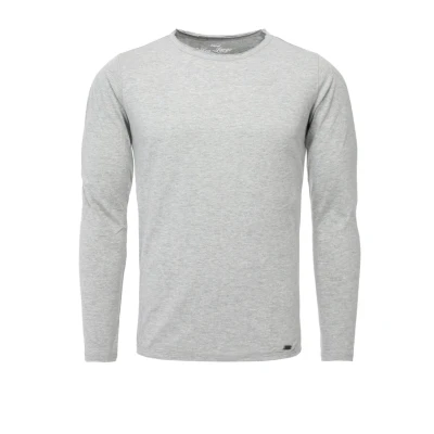 Afbeelding van Key Largo Cheese Longsleeve, Heren, Maat: Medium, Silver melange