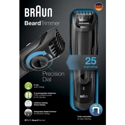 Afbeelding van Braun Baardtrimmer BT5070 Trimmer voor Mannen