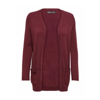 Afbeelding van ONLY Onllesly OPEN Vest, Dames, Maat: Medium, Zinfandel