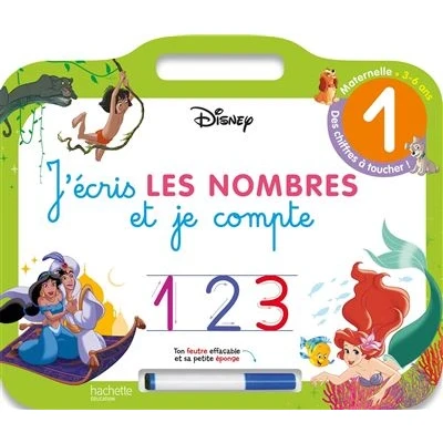 Image de Disney les Grands Classiques Ardoise J&#039;écris nombres et je compte (3 6 ans)