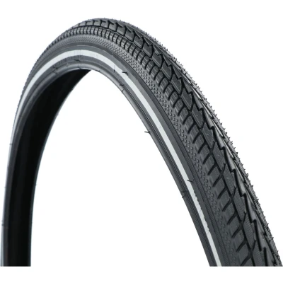 Afbeelding van Dresco Anti Lek Buitenband Holland Tour 28 x 1 1/2 (40 635) Reflectie Zwart 5250457