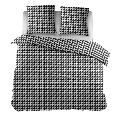 Afbeelding van Snoozing Chanel Dekbedovertrek Tweepersoons 200x200/220 cm Black