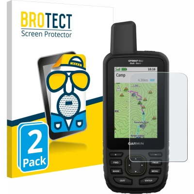 Afbeelding van BROTECT Screenprotector voor Garmin GPSMAP 66sr Folie Beschermfolie matte (2 Stuks)