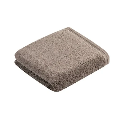 Afbeelding van Vossen handdoek Vegan Life pepplestone 50x100