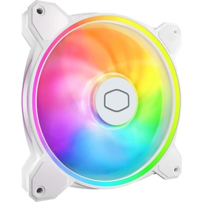 Afbeelding van Cooler Master MasterFan MF140 Halo2, Wit