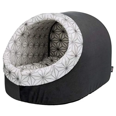 Afbeelding van Trixie Relax Iglo Diamond Antraciet / Wit 40X35X26 CM