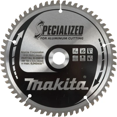 Afbeelding van Makita Accessoires Cirkelzaagblad alu 216x30x2,2 64T 5g B 09628