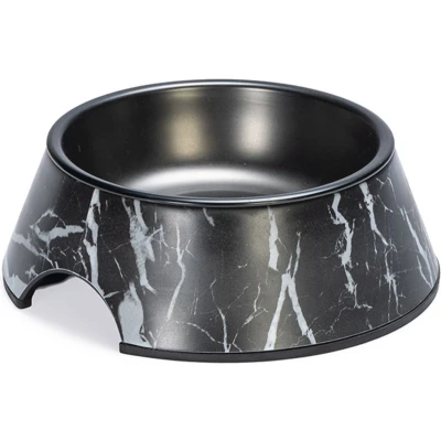 Afbeelding van Designed by Lotte Voer en Drinkbak Meis Zwart 14cm