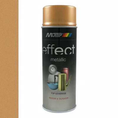 Afbeelding van Motip Deco Effect Metallic Antiek Goud 400 ml