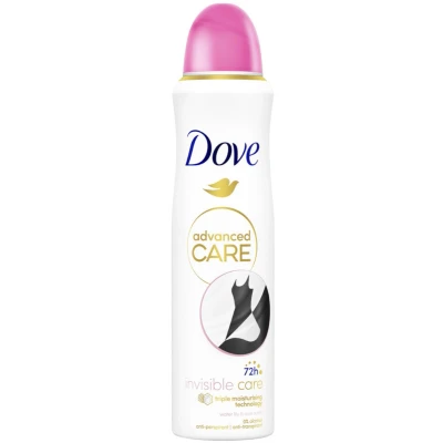 Afbeelding van Dove Deodorant Spray Invisible Care Anti Transpirant 150 ml