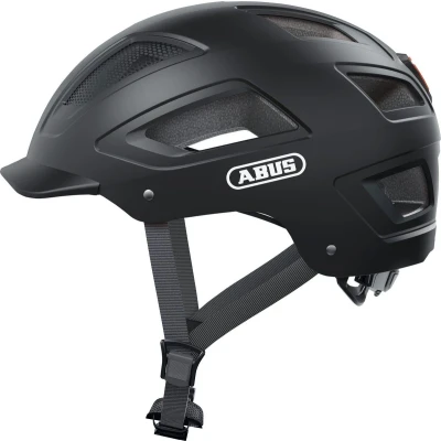 Afbeelding van ABUS Hyban 2.0 Stadshelm Stevige Fietshelm Voor Dagelijks Gebruik met ABS hardshell Dames en Heren Donkergrijs, Maat XL