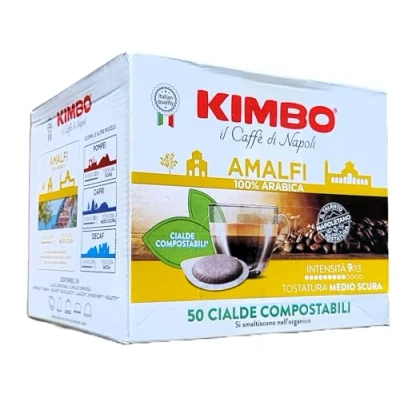 Afbeelding van Kimbo Amalfi ESE 44mm Koffiepads (50 stuks) Zachte en aromatische Italiaanse espresso