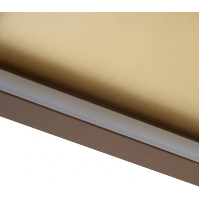 Afbeelding van Lindby LED plafondlamp met dimmer 1licht ijzer, aluminium, kunststof H: 7.2 cm roest, goud, mat, wit Inclusief lichtbron