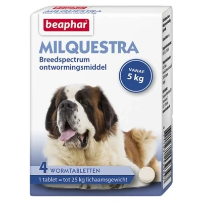Afbeelding van Beaphar Milquestra Hond 4 TBL (357436)