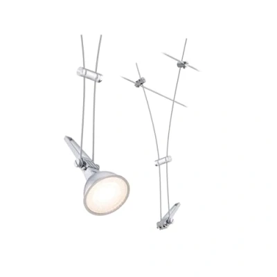 Afbeelding van Paulmann Comet 12V kabelsysteem lamp GU5.3 Chroom (mat)