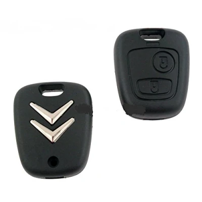 Afbeelding van Afstandsbediening PLIP beschermhoes Citroen CLE C1 C2 C3 C4 C5 2 knoppen logo biedt