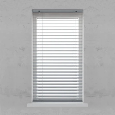 Afbeelding van Aluminium Jaloezie 25mm Smart Silver Metallic 100x180 (Grijs)