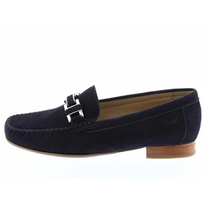 Afbeelding van Sioux Cambria Mocassins, Dames, Maat: 35, Blau Leer