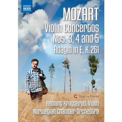 Afbeelding van Henning Kraggerud, Norwegian Chamber Orchestra Mozart: Volin Concertos Nos.3,4 And 5 (DVD)
