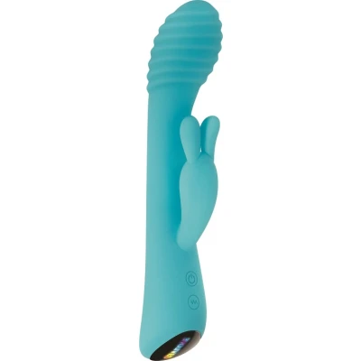 Afbeelding van Oplaadbare Vibrator Aqua Bunny Groen