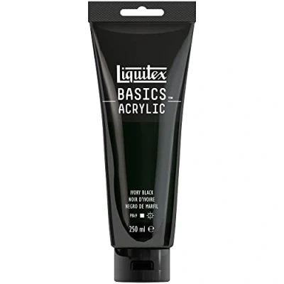 Afbeelding van Liquitex Basics 250ml Ivory Black
