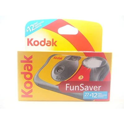 Afbeelding van Kodak Funflash/39 Wegwerpcamera met flits, 27 + 12 opnamen