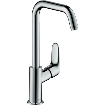 Afbeelding van Hansgrohe Focus 1 grps wastafelmengkraan 240 draaibare uitloop zonder