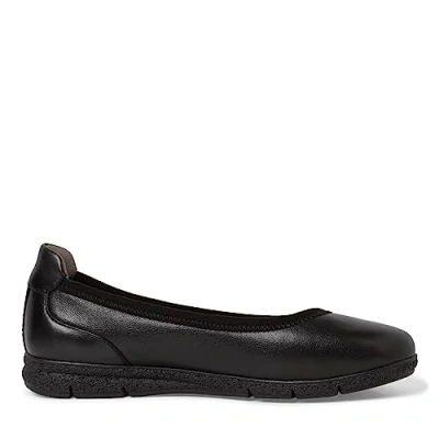 Afbeelding van Tamaris Comfort Ballerina&#039;s, Dames, Maat: 38, Black Leer