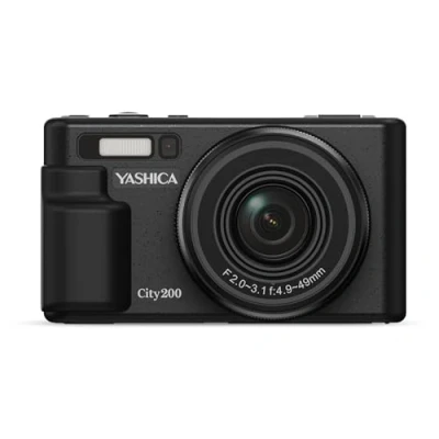 Afbeelding van Yashica City 200 schwarz (4,9 49 mm, 13 Mpx), Camera, Zwart
