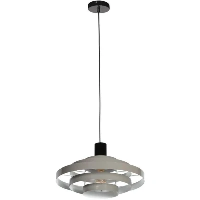Afbeelding van Hanglamp Halo Cirque, grijs, metaal, Ø 50 cm, E27