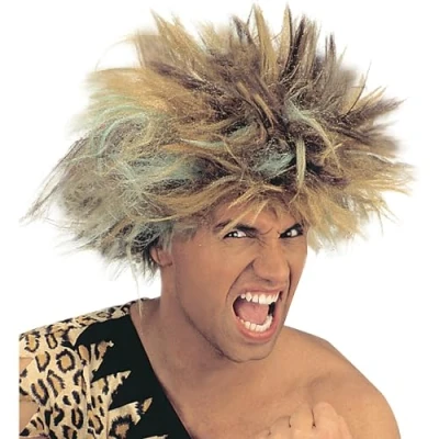 Afbeelding van Holbewoner wild man Pruik